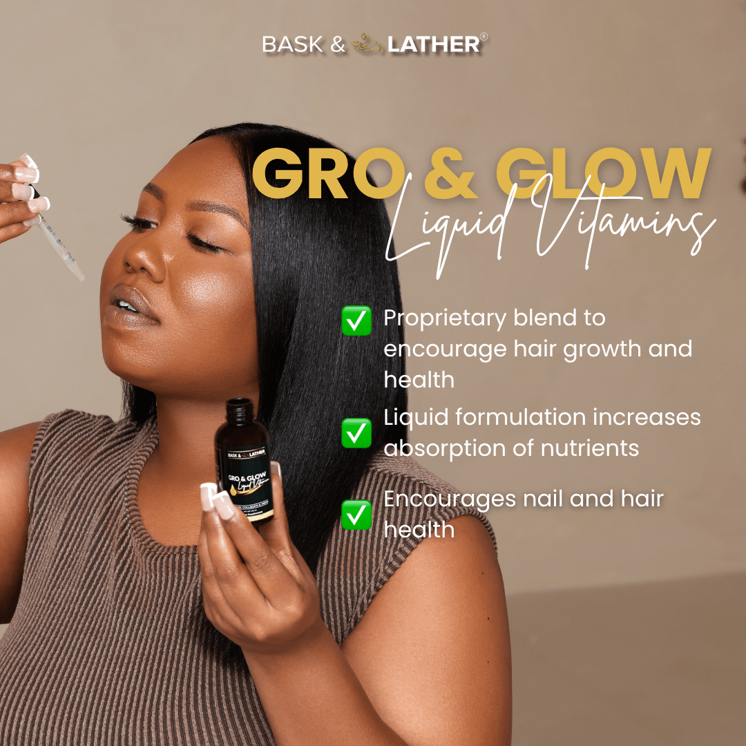 Gro & Glow Liquid Vitamins - 2 Month Supply!