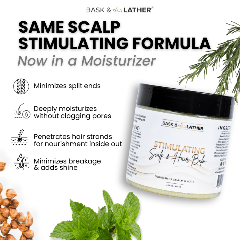 BALM- Stimulating Scalp and Hair Balm